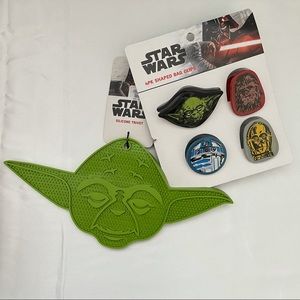 Disney Star Wars Bag Clips and Trivet | Kitchen Set